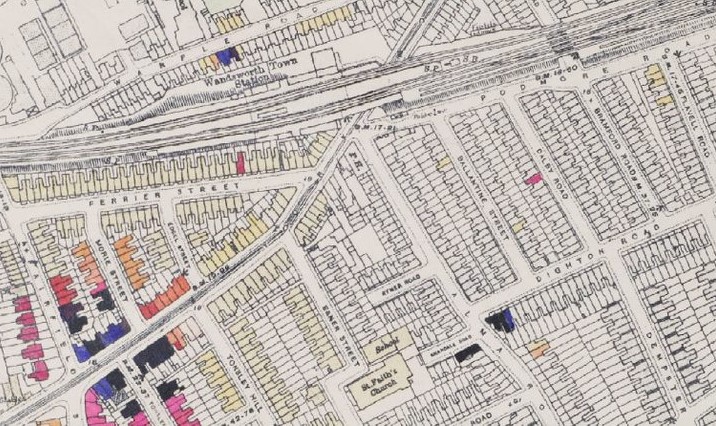 Fig. 7: Bomb Damage Map (1939 - 1945)