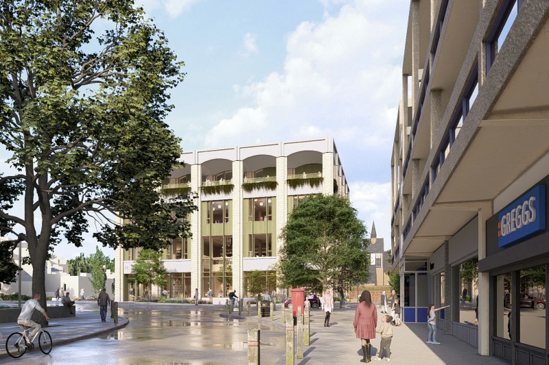 How the new community building for the Alton will look