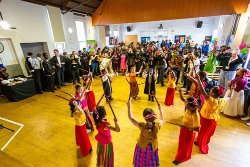 Dancers from Franciscan Primary School