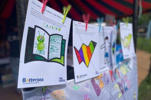 Our Battersea bunting